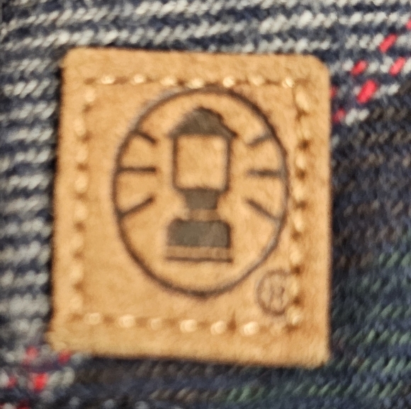 Coleman 100% Cotton Plaid Flannel Blue Unisex size XL  Coleman Leather Logo - Picture 10 of 15